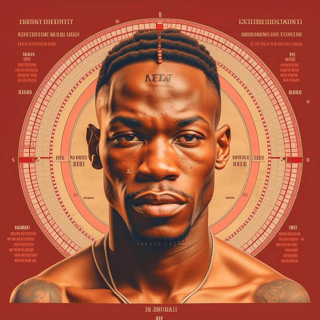 Decoding Israel Adesanya's Birth Chart