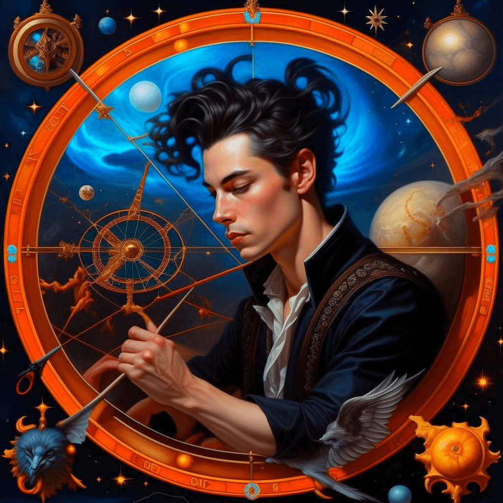 Analysis of Planetary Aspects (Andy Biersack Birth Chart)