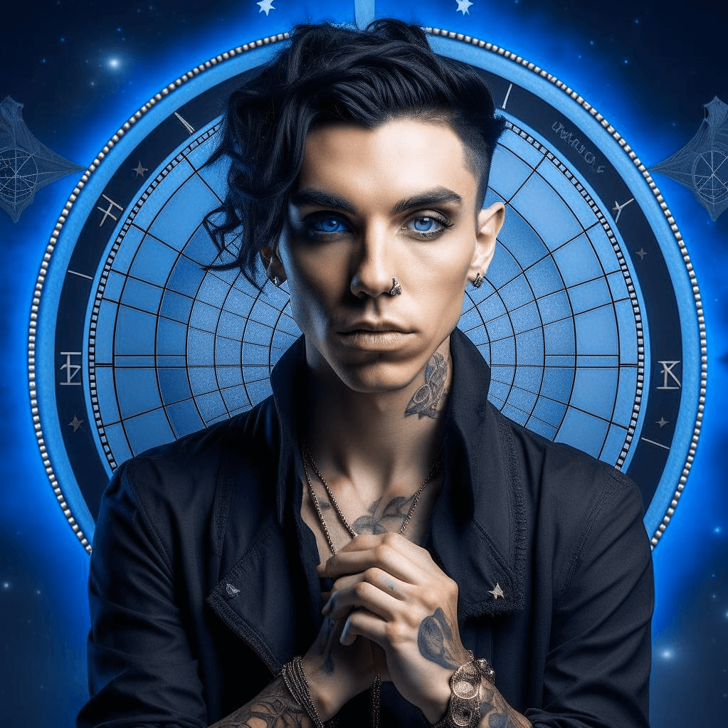 Overview of Andy Biersack's Birth Chart (Andy Biersack Birth Chart)