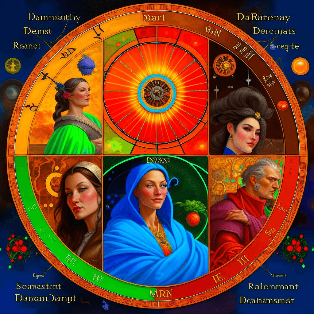 Analyzing Darren Birth Chart Unveiling His Cosmic Blueprint