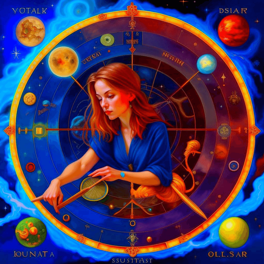 The Influence of Planetary Aspects (Julien Baker Birth Chart)