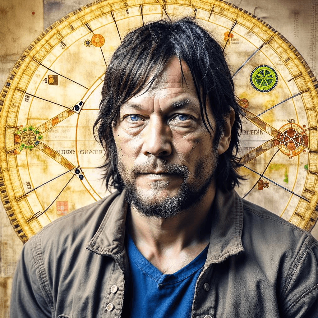 Planetary Placements (Norman Reedus Birth Chart)