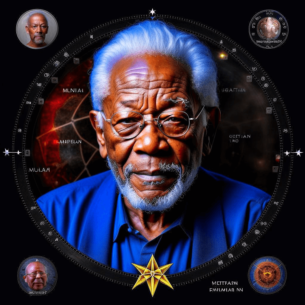 Freeman's Astrological Birth Chart Revealed