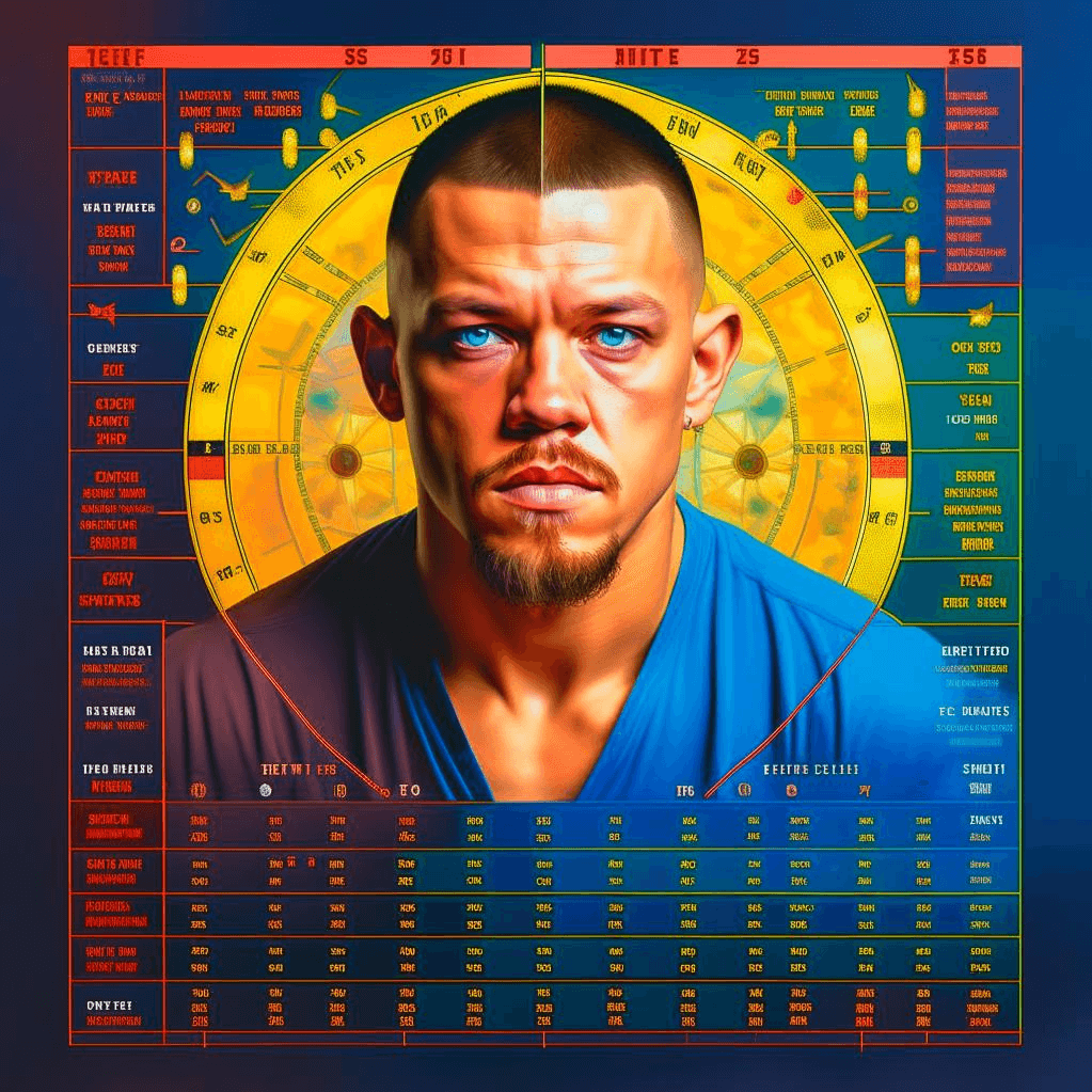 Nate Diaz Birth Chart Unveiling the Astrological Influences