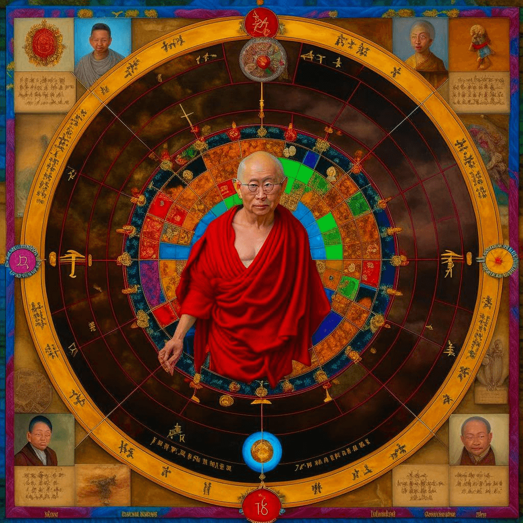 The Dalai Lama's Astrological Birth Chart