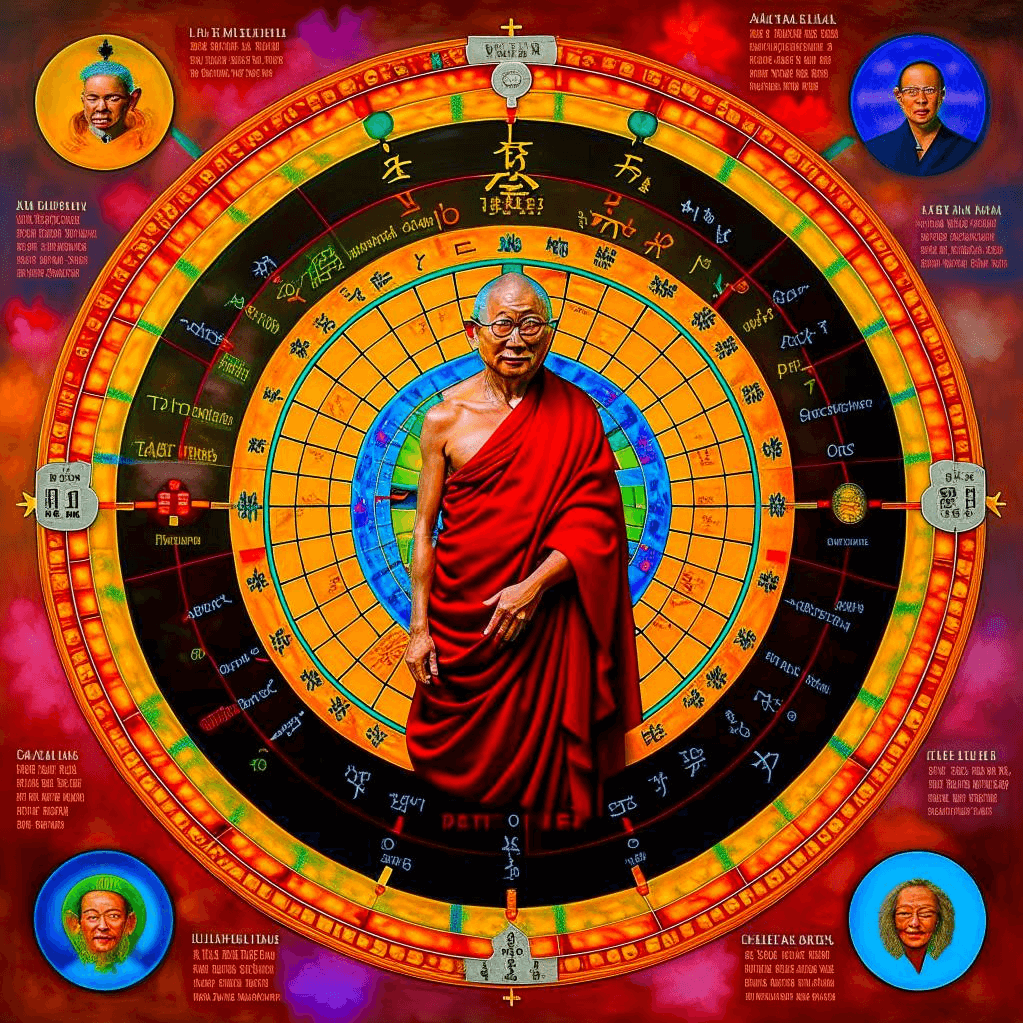 The Dalai Lama's Astrological Birth Chart