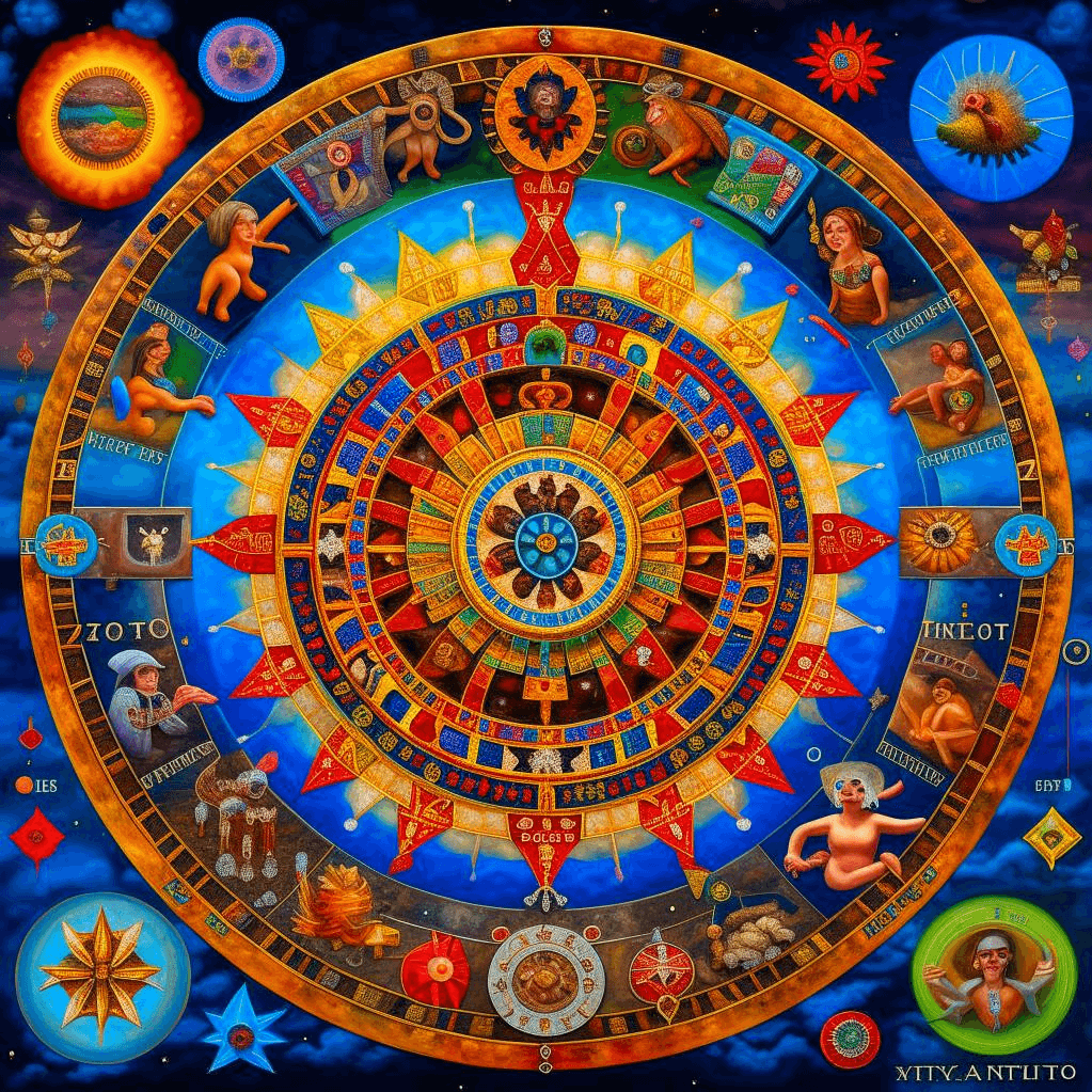 Interpretation of Aztec Zodiac Birth Chart (Aztec Zodiac Birth Chart)