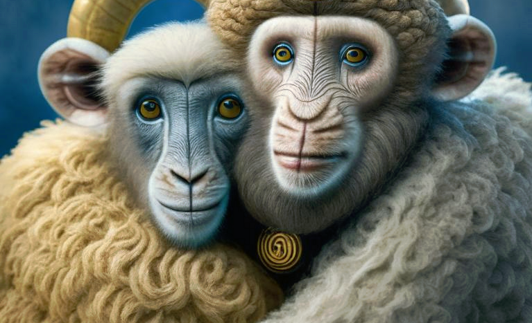 Sheep and Monkey Compatibility Chinese Zodiac