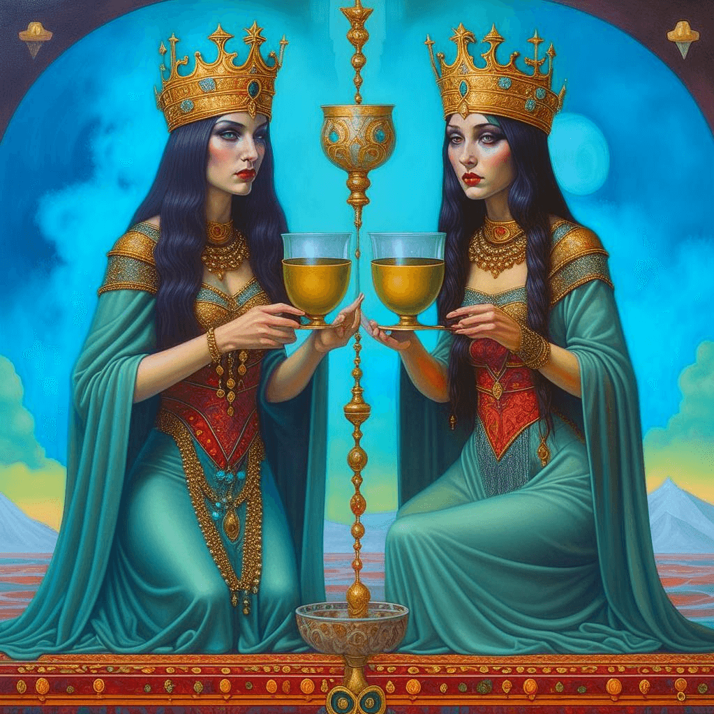 The Two of Cups Tarot in Yes or No Readings (Two Of Cups Yes Or No Tarot)