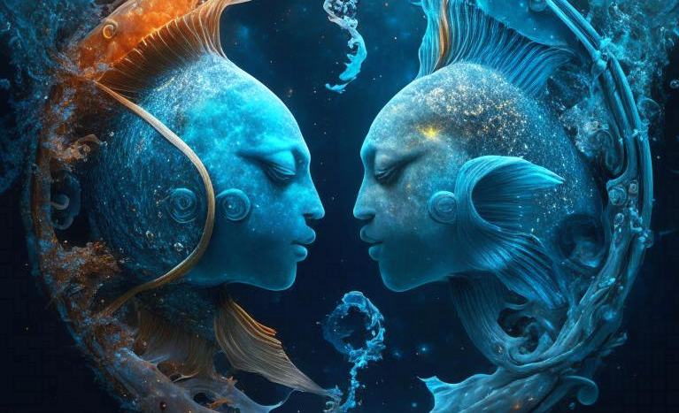 Aquarius and Pisces love match zodiac