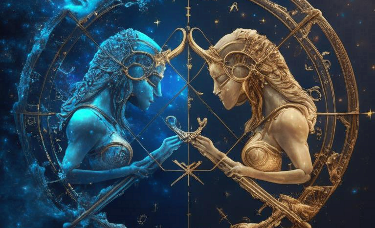 Libra and Sagittarius love match zodiac